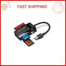 SmartQ C368 USB 3.0 SD Card Reader, Plug N Play, Apple and Windows Compatible, P