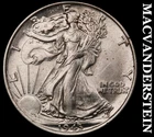 1943 Walking Liberty Half Dollar- Silver- Scarce High Grade Luster #J3981