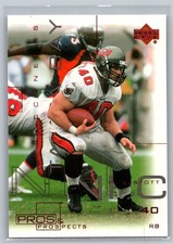 💎2000 Upper Deck Pros & Prospects Football #78 Mike Alstott - Buccaneers💎