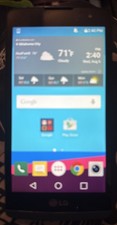 LG Tribute LS665 8GB Boost Cell Phone Blue Fast Shipping Very Good Used