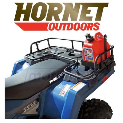 Hornet Rear Flat Rack with Rail for 2007 Polaris Sportsman 800 EFI Deluxe - wc