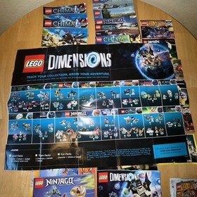 Huge Lego Instruction Manual Lot 29 Manuals Star Wars Creator Minecraft Creator