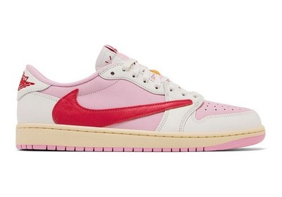 Nike Jordan 1 OG Low SP x Travis Scott  Tropical Pink (IQ7604-101) Men Size 3-13