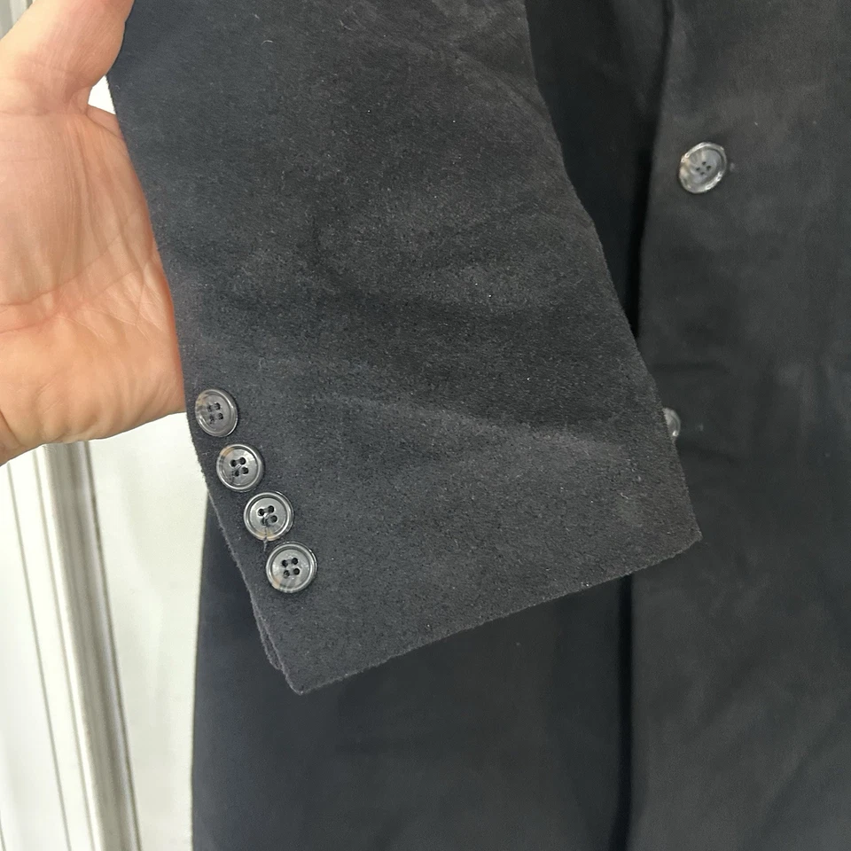 Chaps Ralph Lauren Cashmere Wool Topcoat Men’s 42 Full Length Quiet Luxury VGC - Image 3 of 4