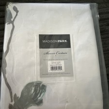 Madison Park Rayon And Polyester Printed Burnout Shower Curtain Mp70-6421