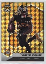 2021 Panini Mosaic Reactive Yellow Mosaic Prizm Diontae Johnson #170 tm7