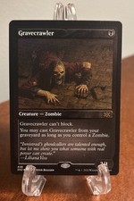 MTG Gravecrawler Foil Etched Double Masters 2022 LP Magic The Gathering
