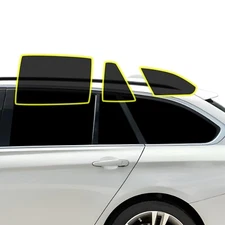 Precut Rear Windows Nano Ceramic Window Tint Film Fits BMW 3 Series 2014-2018