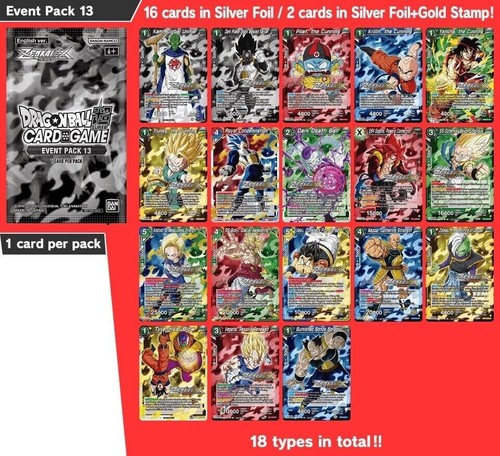 Dragon Ball Super TCG Event Pack 13 New & Sealed