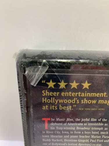 The Music Man- (VHS, 1962) Warner Home Video. Brand New Factory Sealed - Picture 4 of 6