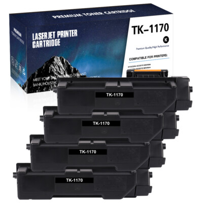 1-4 Toner XXL für Kyocera ECOSYS M2040DN M2540 M2540DN M2540DNE M2540DNW TK-1170