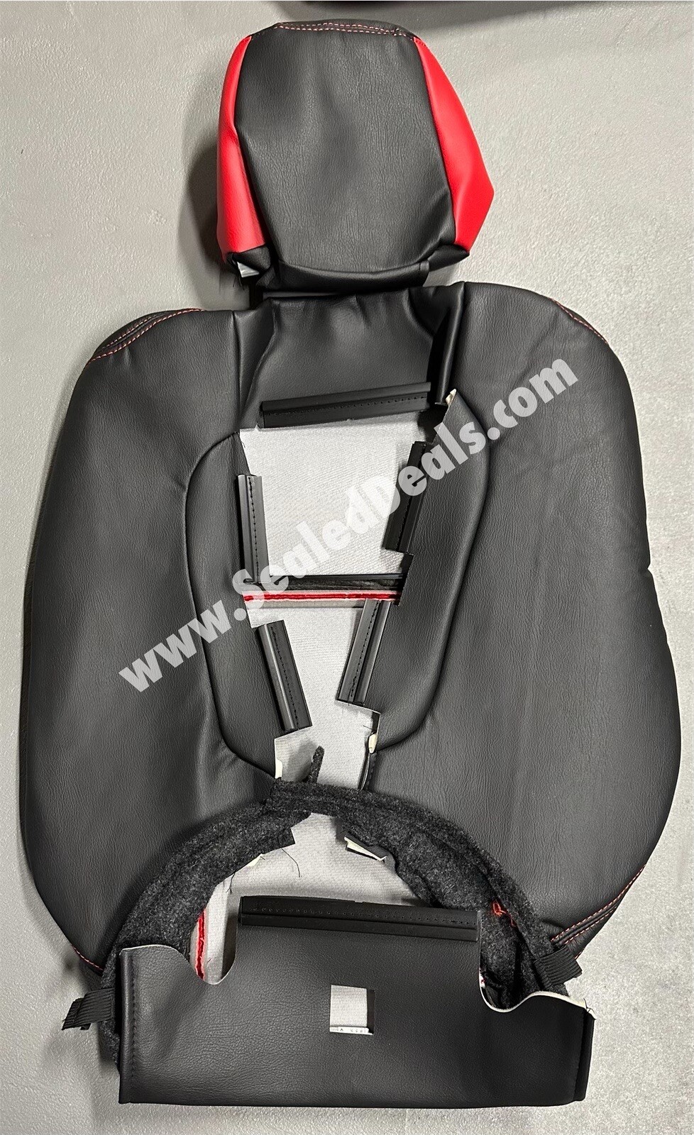 Black & Salsa Red Leather Seat Covers for 201523 Dodge Charger w Scat Pack Logo eBay