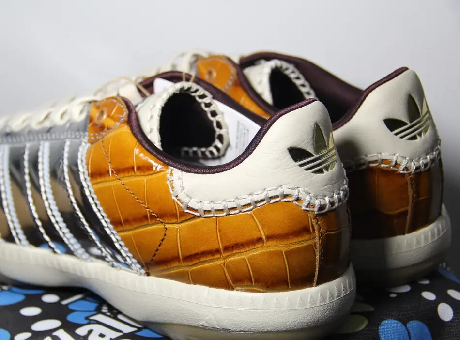 W adidas ウェールズボーナー MN サンバ メタリック IH5777 adidas WALES BONNER NYLON SAMBA WONCLA/ROYBLU/WONWHI