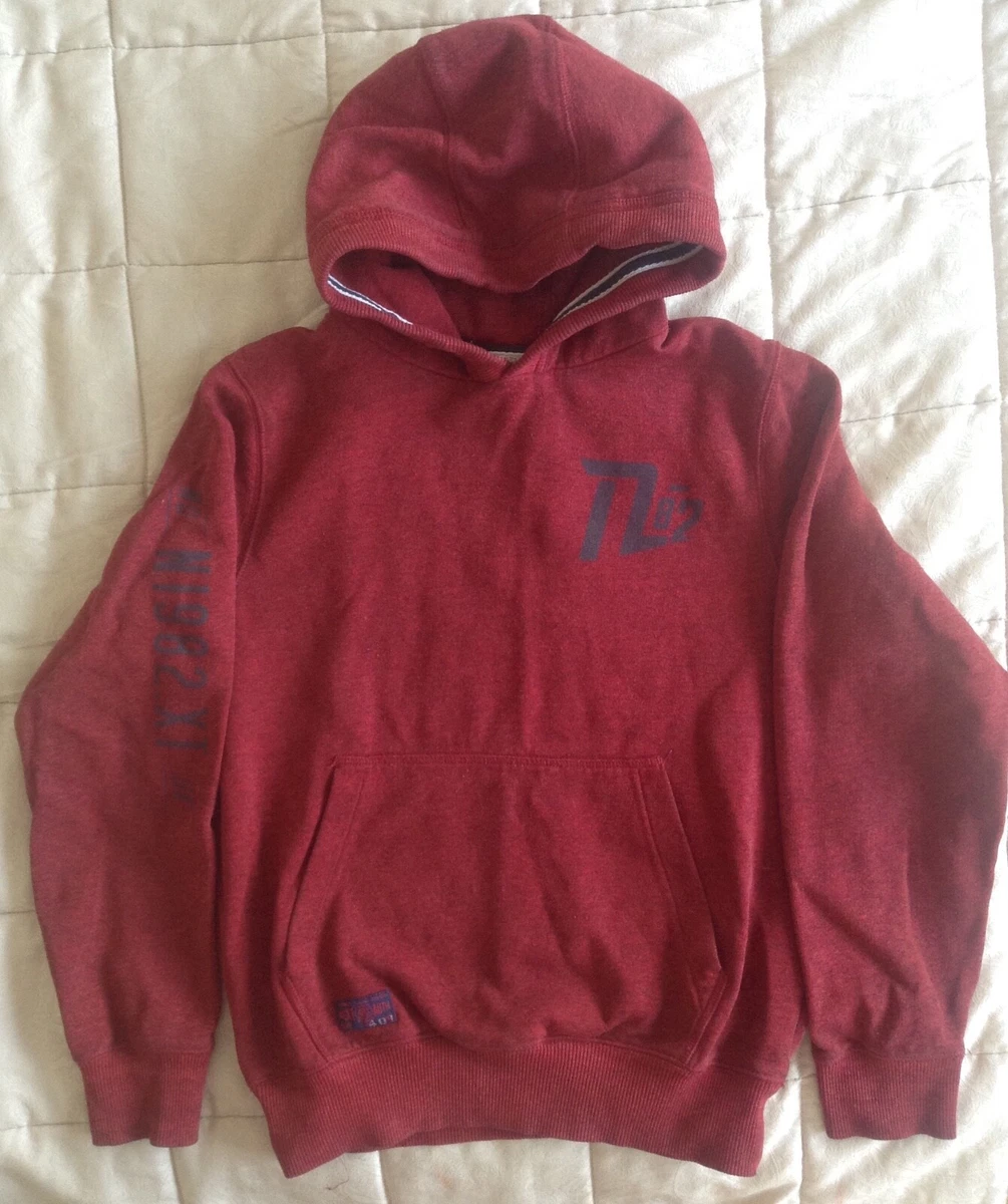 Next red best sale hoodie
