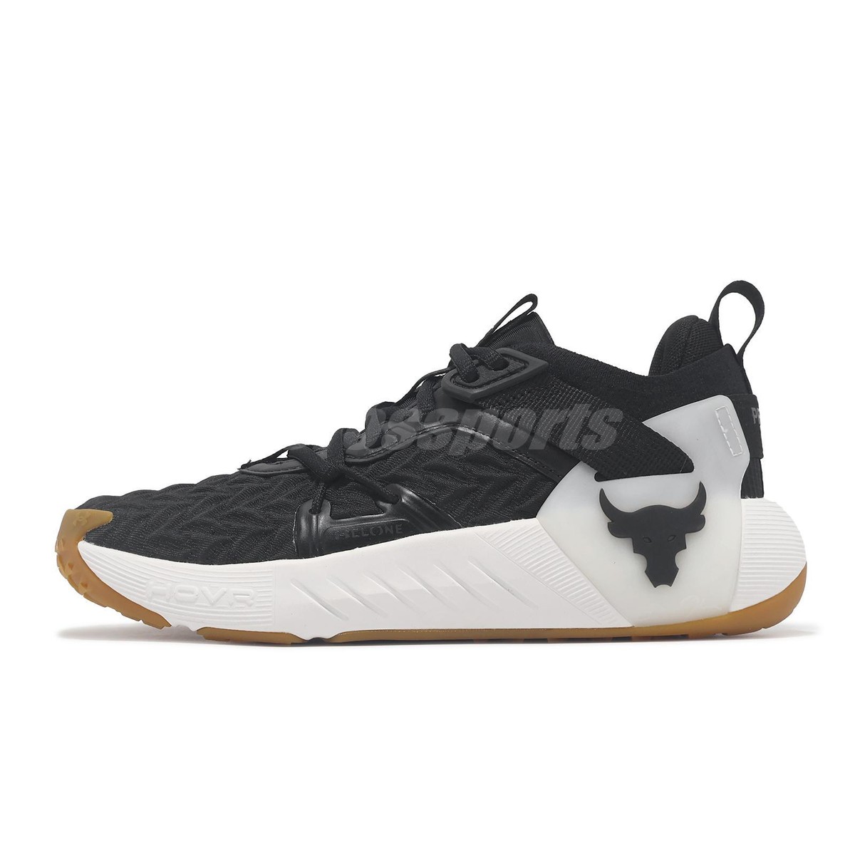 Under Armour Project Rock 6 UA Black White Women Cross