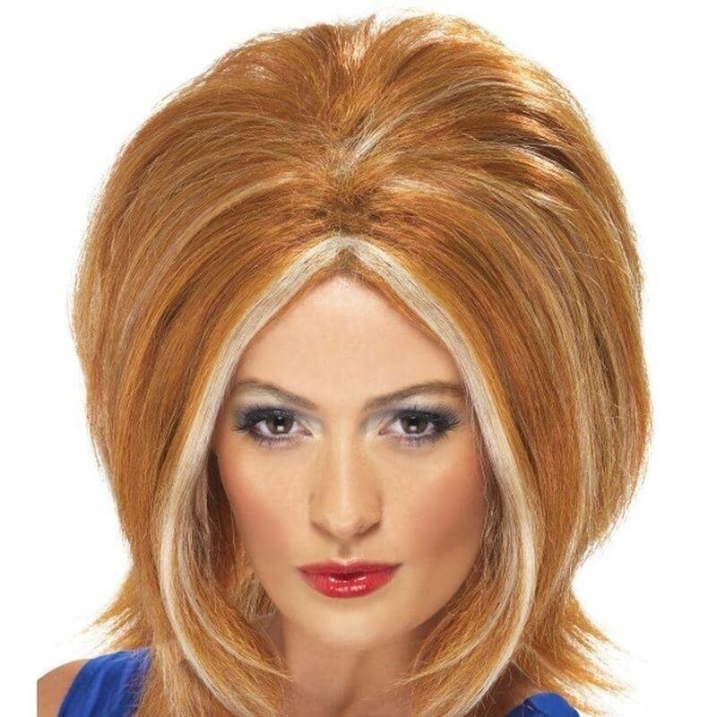 90s Girl Power Wig Adult Ginger Spice Girls 90s Girl Power Wig Adult Ginger Spice Girls