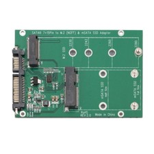 mSATA / M2 NGFF SSD to SATA Converter Adapter Combo Card M.2 2 In 1