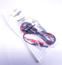 Pomona Test Leads Straight Dmm Plug To Retractable Sheath Plug  All Meters 6358