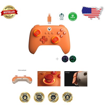Multi-Function RGB Wired Controller for Xbox Series X|S with Hall Trigger Tech