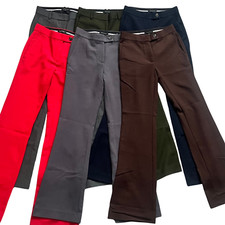 NEW Ann Taylor Seasonless Stretch Trouser Pants Mid Rise Size 00 NWOT