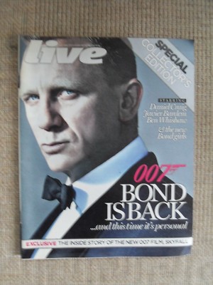 James Bond Special Mail On Sunday Collectors Edition Sept 30th 2012