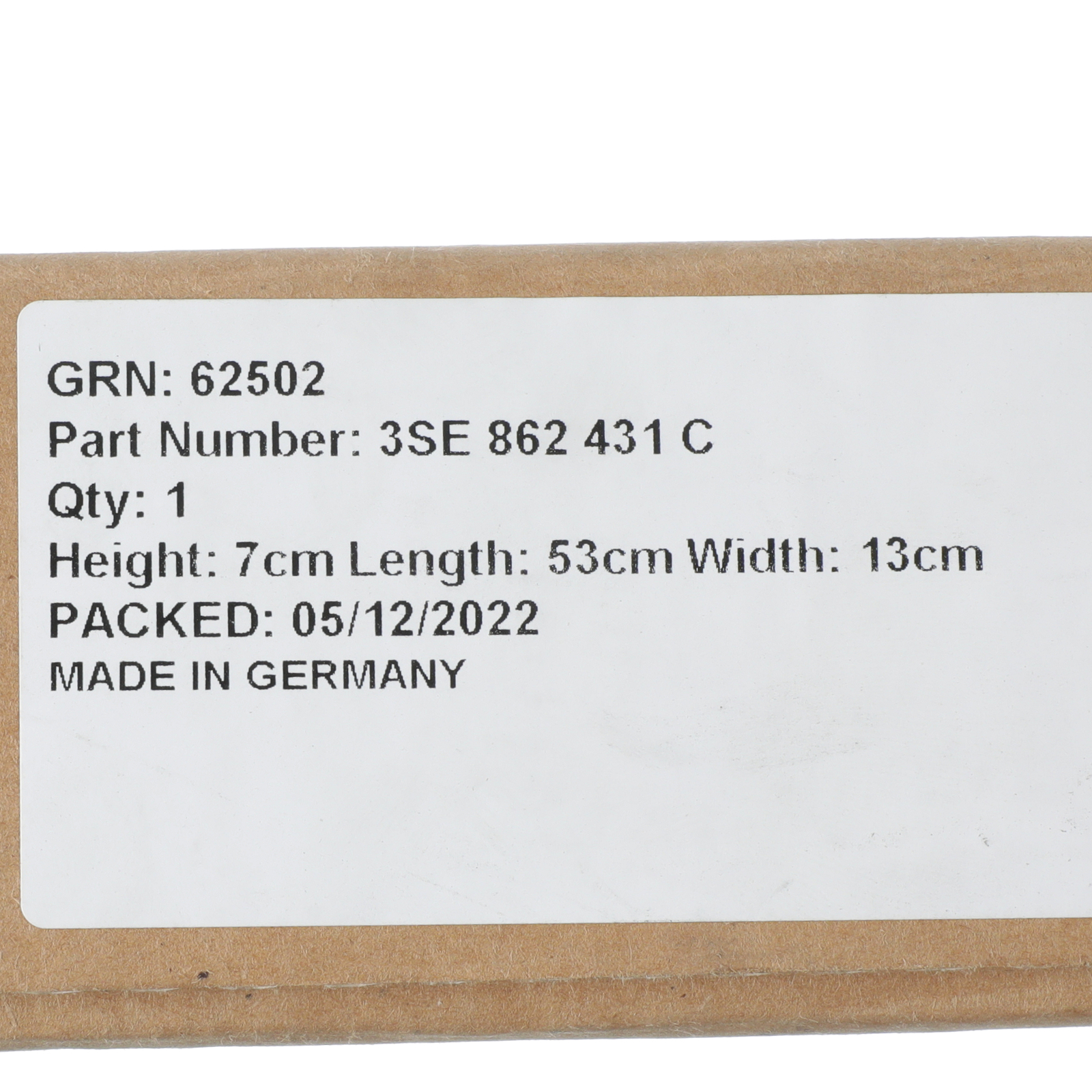 GENUINE BENTLEY Continental Flying Spur CREWE Clip On Sill Trim Strip 3SE862431C
