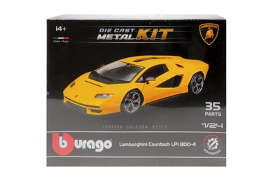 Modellauto model kit bausatz Burago LAMBORGHINI COUNTACH LPI 1:24