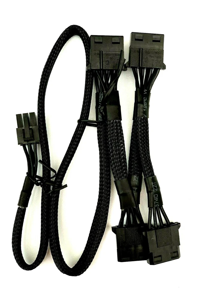 EVGA Power Supply Molex Peripheral Cable P2 T2 G2 G3 GM B3 G1+ B2 B3 G5 GM - Image 4 of 4