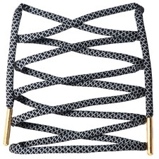 LitLaces - 3M Reflective Rope Shoe Laces with Metal Aglet Tip for Running Shoes