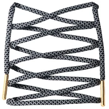 LitLaces - 3M Reflective Rope Shoe Laces with Metal Aglet Tip for Running Shoes