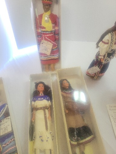 Vintage Barbie Native American Dolls W Historical Outfits,Collection/Lot OOAK