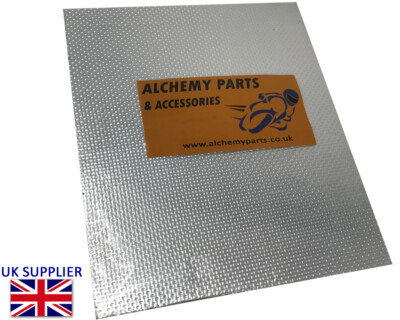 Reflektierendes Hitzeschild 40 x 33 cm für Honda CBR600 900 1000RR Fireblade