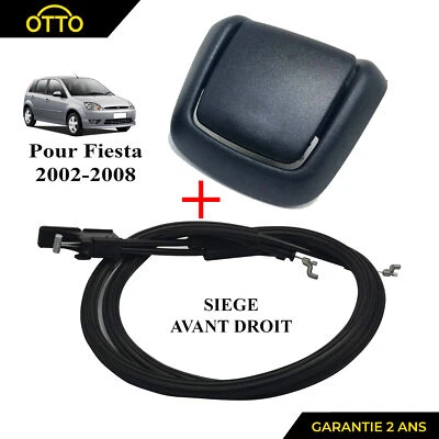 Poignée + câble de basculement de siège avant droit Ford Fiesta 02-08 1417520 - Photo 1/4