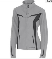 Polaris Slingshot Jacket Women’s Size M / L Gray / Soft Shell Black Zip Nwt $149