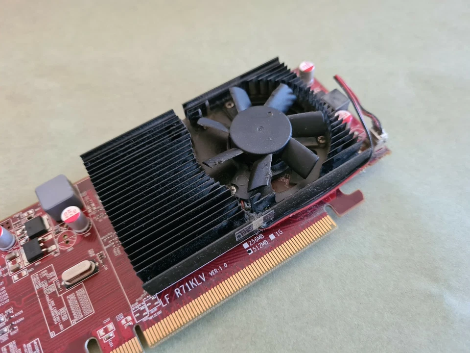 VisionTek ATI Radeon HD 4350 512MB DDR2 PCI-E Low Profile Desktop Video Card - Image 3 of 4