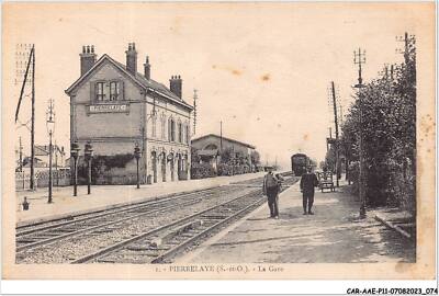 CAR-AAEP11-95-1069 - PIERRELAYE - la gare - Train