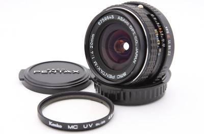 PENTAX SMC Pentax-M 20mm f4 Wide Angle Lens for K Mount N MINT  from japan #0025