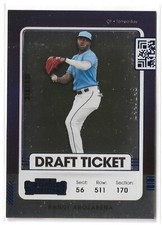 2021 Panini Contenders RANDY AROZARENA Blue Foil Draft Ticket Parallel #144/149