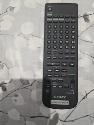 Original Sony RM-DR1E MiniDisc MD Deck Fernbedienung
