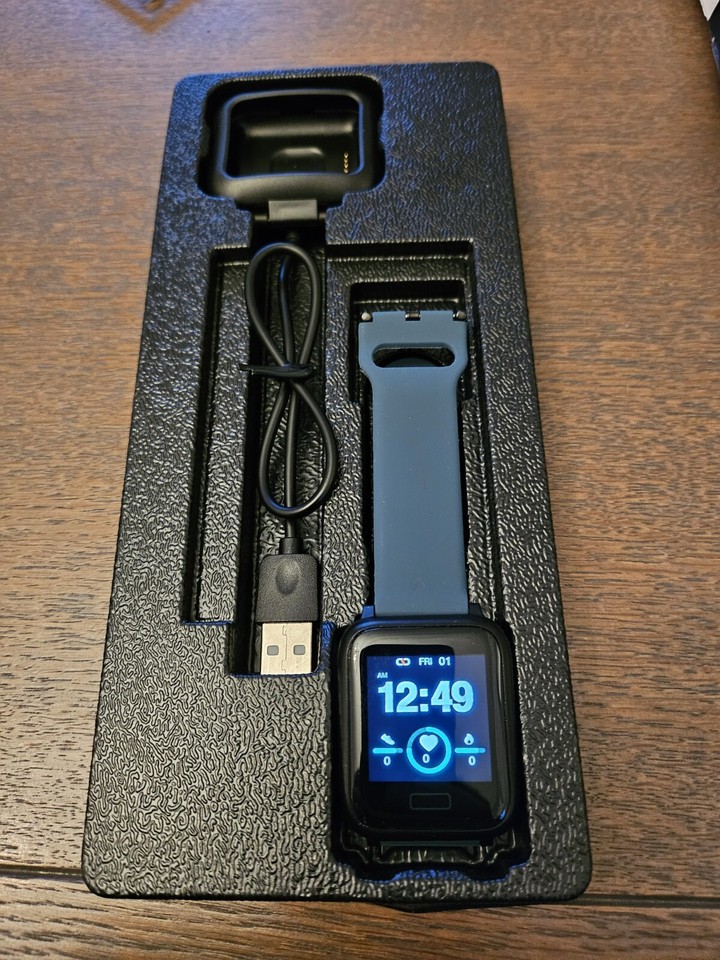 Smartwatch Health And Fitness Tracker Aswee Unused eBay