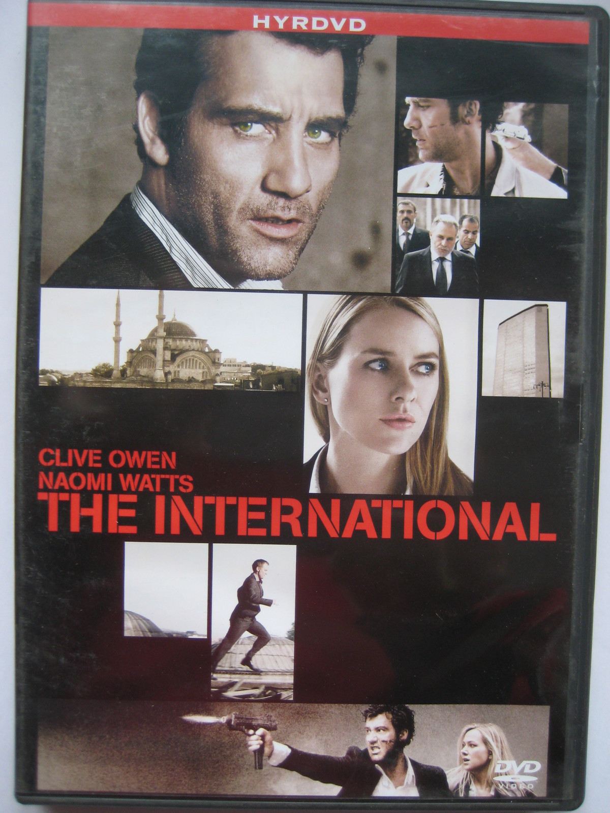The International (DVD, 2009) Thriller NEW SEALED Nordic Packaging Region 2 PAL