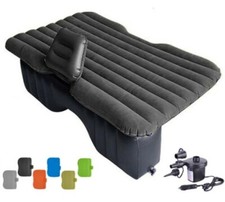 MATERASSO LETTO GONFIABILE AIRBED AUTO SEDILE POSTERIORE MACCHINA CON POMPA NEW