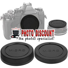 KIT rear lens body camera CAP COVER adatto per OLYMPUS PEN E-P5 E-P3 E-PL3 E-PL2