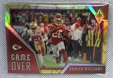 2020 Painini Phoenix Yellow /75 Game Over Damien Williams #6 Kansas City Chiefs