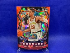 2020 Panini Prizm Draft Picks Tyrese Haliburton Crusade Red Cracked Ice RC