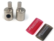 KnuKonceptz Set Screw Power / Ground 0 to 4 Gauge Wire Amp Input Reducer Pair