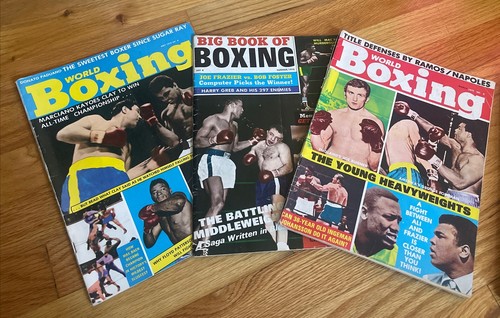 Vtg Boxing Magazines (19) THE RING- BOXING ILLUSTRATED- WORLD BOXING - 1968-72 - Picture 3 of 3