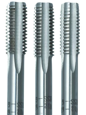 GEFRABO HSS Handgewindebohrer Satz Gewindeschneider DIN352 Ø M3 bis M16 Gewindebohrer