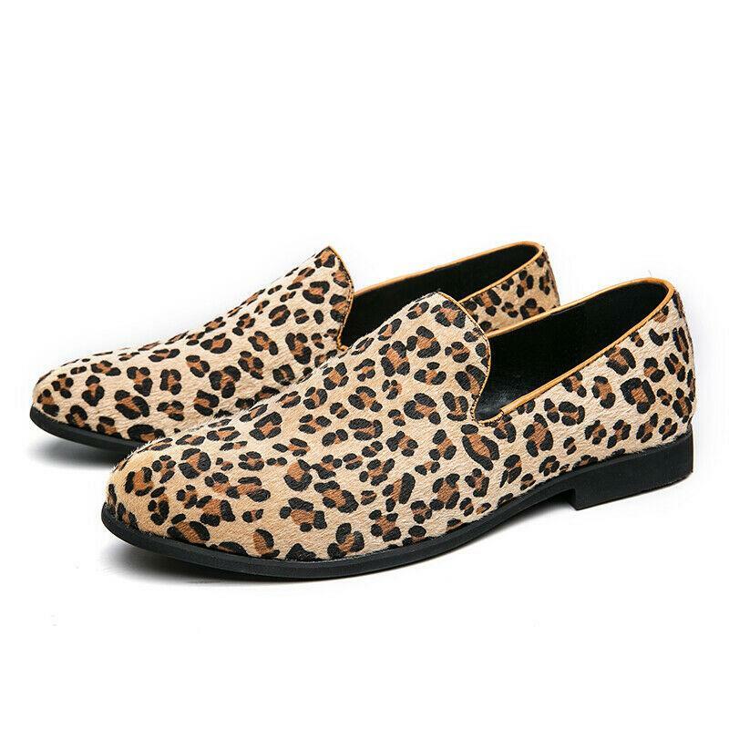Men's Pumps Slip on Flats Dress 