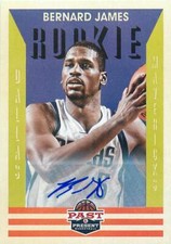 2012-13 Panini Past and Present Signatures #225 Bernard James Auto